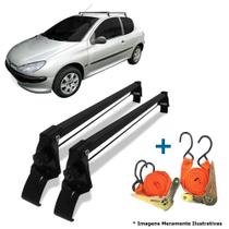 Rack de teto Vhip Peugeot 206/207 99 à 15 - Preto