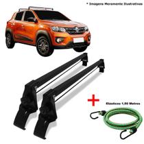 Rack de Teto Vhip Renault Kwid 17 até 2020 e 1 Elástico Corda Rack de Teto Vhip Renault Kwid 17 até 2020 e 1 Elástico Corda