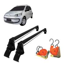 Rack De Teto Vhip Volkswagen Up 4 Portas + 2 Cintas Catraca