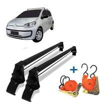 Rack De Teto Vhip Volkswagen Up 4 Portas + 2 Cintas Catraca