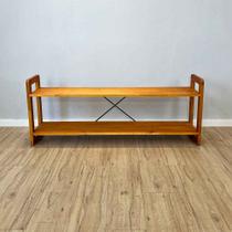 Rack de TV de Madeira Pinus Linea Carvalho