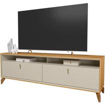 Rack Dubai 180cm para TV até 75 Polegadas 2 Portas Linea Cor Tauari Off White