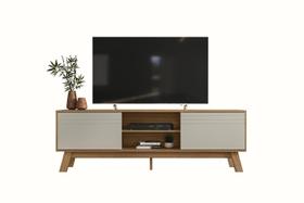 Rack Dubai Para Tv Até 70 Polegadas Nature/off White