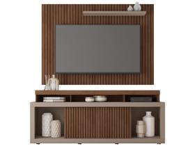 Rack E Painel Para TV até 70 Polegadas Sun Marrom Caemmun