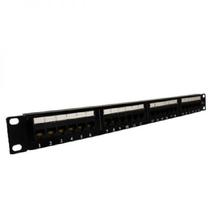 Rack Eco Patch Panel 24P - Rj-45 Cat.5E - 1U - 19