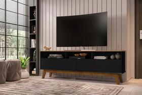 Rack Elegant pés em madeira maciça para tv até 65 polegadas Rack Elegant pés em madeira maciça para tv até 65 polegadas