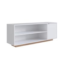 Rack Emovell B56 Branco 1 Porta Nichos TV 55 Montana