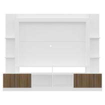 Rack Estante com Painel 65 e 2 Portas Oslo Branco