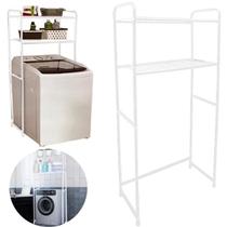 Rack Estante Lavanderia Maquina de Lavar Branco Organizaçao Prateleira Aço Cortelux Rack Estante Lavanderia Maquina de Lavar Branco Organizaçao Prateleira Aço Cortelux