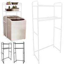 Rack Estante Lavanderia Maquina de Lavar Organizaçao Prateleira Aço Preto ou Branco Cortelux Rack Estante Lavanderia Maquina de Lavar Organizaçao Prateleira Aço Preto ou Branco Cortelux