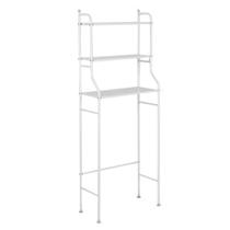 Rack Estante Lavanderia Prateleira Organizador Metal Branco - Ab Midia