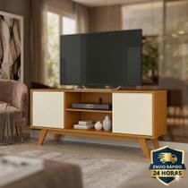 Rack Estante Multifuncional Para Sala de Estar com Prateleira, Porta Organizadora Turin