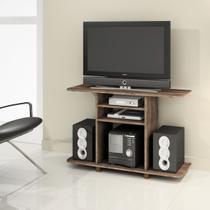 Rack Estante Para TV Compacto Sala de Estar Quarto - Rústico