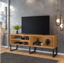 Rack Estilo Industrial Sala de Estar Moderno Resistente com Prateleiras Rack Estilo Industrial Sala de Estar Moderno Resistente com Prateleiras