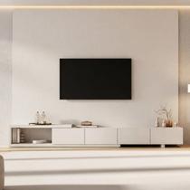 Rack Extensível com Painel TV 86 Polegadas 320x230cm Aruá CabeCasa MadeiraOriginals Off White Rack Extensível com Painel TV 86 Polegadas 320x230cm Aruá CabeCasa MadeiraOriginals Off White