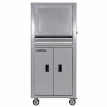 Rack fechado para computador com visor de acrílico - RLL-29 (Cinza)