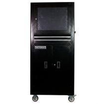 Rack fechado para computador com visor de acrílico - RLL-29P (Preto)