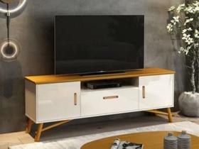 Rack Felix 75" Off White/Cedro