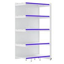 Rack Fit Parede 1 Continuação 2,02X0,90X0,60 5 Bandejas Amapá