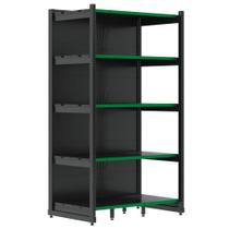 Rack Fit Parede 1 Inicial 2,02X0,90X0,60 5 Bandejas Amapá