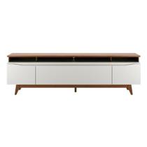 Rack Flynt ST 219 cm Canella com Off White Fosco