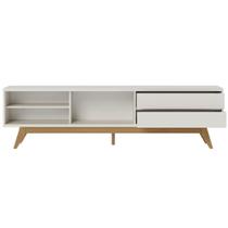 Rack Frisado para TVs 75" Calabria Off White Matte
