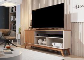 Rack Germai Malbec Wood Off White / Nature