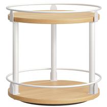 Rack giratório de especiarias Lazy Susan Organizer YATINEY de 2 níveis