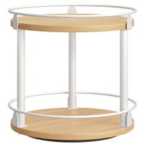 Rack giratório de especiarias Lazy Susan Organizer YATINEY de 2 níveis