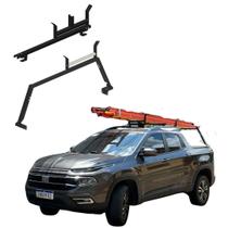 Rack Goleira De Caçamba Fiat Toro - Transporte De Escadas