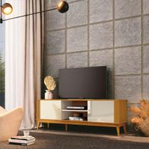 Rack Grécia 2 Portas 160cm TV 60 Polegadas Ripado Lateral Rack Grécia 2 Portas 160cm TV 60 Polegadas Ripado Lateral