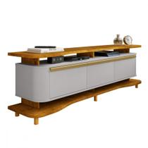 Rack Guararapi para TV até 75 Polegadas Naturalle Off White Bechara