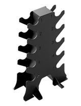 Rack Halteres 5 Pares Aço Pintura Eletrostática Borracha Pé