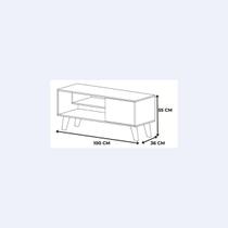 Rack Heitor Bancada Estante Tv De Até 42 Polegadas Para Sala Rack Heitor Bancada Estante Tv De Até 42 Polegadas Para Sala