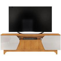 Rack Helo para Tv Até 75 Polegadas 2 Portas Dj Cor Bali Cedro