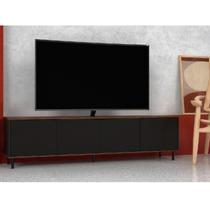 Rack Home Para TV 50" 183cm Preto Castanho