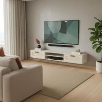 Rack Home Suspenso Sala Classica Retro Acabamento Premium Rack Home Suspenso Sala Classica Retro Acabamento Premium