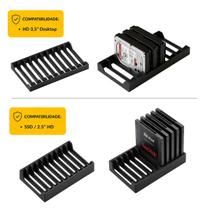 Rack Horizontal P/10 Un. Hds Externo 3.5 Desktop E Ssd2.5 Rack Horizontal P/10 Un. Hds Externo 3.5 Desktop E Ssd2.5