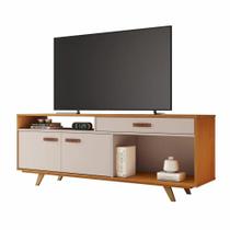 Rack Ímpar para TV até 65 Polegadas - Cinamono/Off White -JCM Movelaria Rack Ímpar para TV até 65 Polegadas - Cinamono/Off White -JCM Movelaria