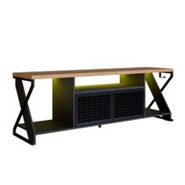 Rack Industrial 160cm Tv 60 Com Led P1033 Preto Mell Pp Milani Store Preto Mell Rack Industrial 160cm Tv 60 Com Led P1033 Preto Mell Pp Milani Store Preto Mell