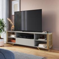 Rack Industrial com Gaveta e Estrutura em Metal Arenas/Dourado