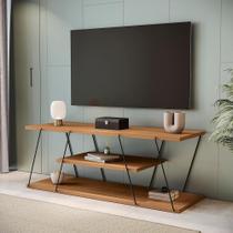 Rack Industrial para TV 58 Polegadas Kappesberg 180cm Canela/Preto Fosco Rack Industrial para TV 58 Polegadas Kappesberg 180cm Canela/Preto Fosco