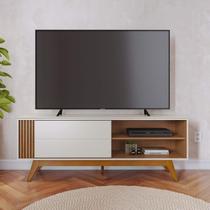 Rack Industrial para Tv 60 Polegadas com Detalhe Ripado 160cm Colibri Rack Industrial para Tv 60 Polegadas com Detalhe Ripado 160cm Colibri