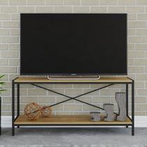 Rack Industrial para TV até 50 Polegadas 120cm 2 Prateleiras Active Yescasa