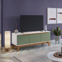 Rack Kappesberg 3 Portas Branco/verde 136cm