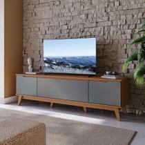 Rack Kappesberg 3 Portas Canela/Chumbo 180cm Rack Kappesberg 3 Portas Canela/Chumbo 180cm