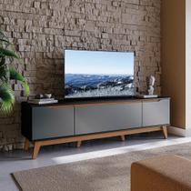 Rack Kappesberg 3 Portas Preto Fosco-chumbo 180cm