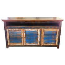 Rack Kenia Em Madeira De Demolição - Cód 2196 Rack Kenia Em Madeira De Demolição - Cód 2196