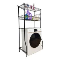 Rack Lavanderia Maquina De Lavar Organizadora 3 Prateleiras MAXIME Rack Lavanderia Maquina De Lavar Organizadora 3 Prateleiras MAXIME
