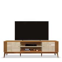 Rack Legacy 2.0 Para TV 75 Polegadas EDN Off White/Cedro